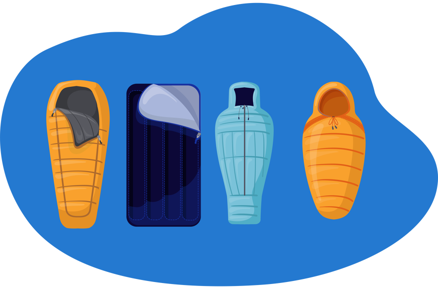 tipos de sacos de dormir